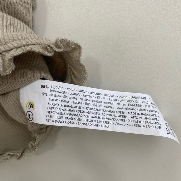 Zara Rib Crop Top - Picture 4 of 6